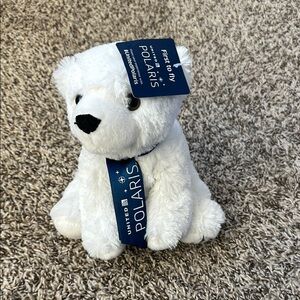 United Polaris White Plush Bear